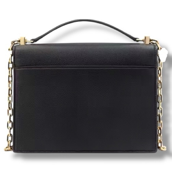 kate spade New York ♠️ Deco Pebbled Leather Chain Shoulder Bag - Picture 5 of 14